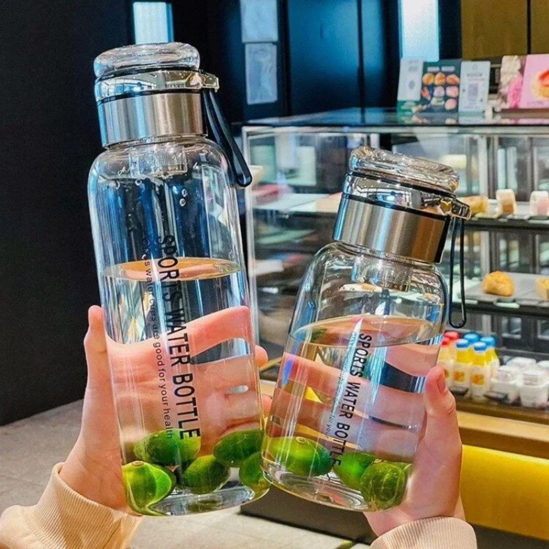 Glass Water Bottle With Infuser