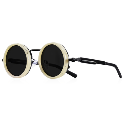 Adjustable Dimming Polarized Round Sunglasses