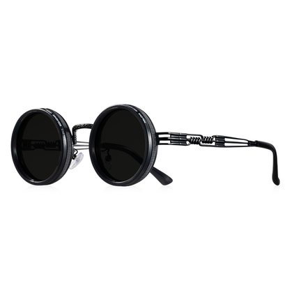 Adjustable Dimming Polarized Round Sunglasses