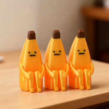 Anxious Banana Figurine