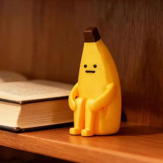 Anxious Banana Figurine