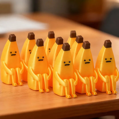 Anxious Banana Figurine