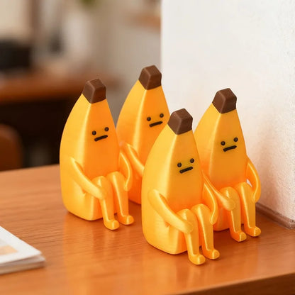 Anxious Banana Figurine