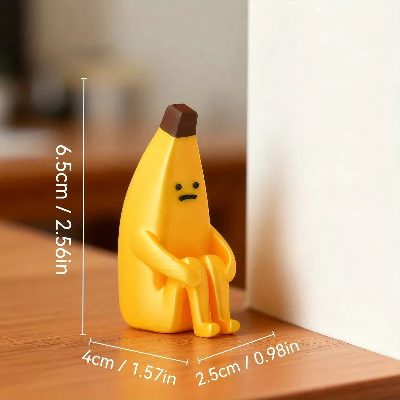 Anxious Banana Figurine